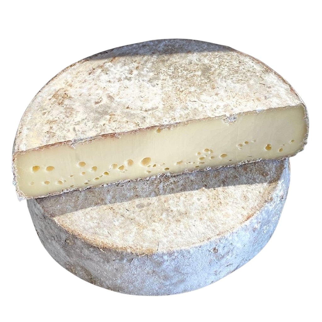 Tome des Bauges AOP – Fromage Fermier de Savoie au Lait Cru – Pièce Entière +/-1,2 kg – Affinage Traditionnel en Cave – Saveurs de Terroir et de Noisette
