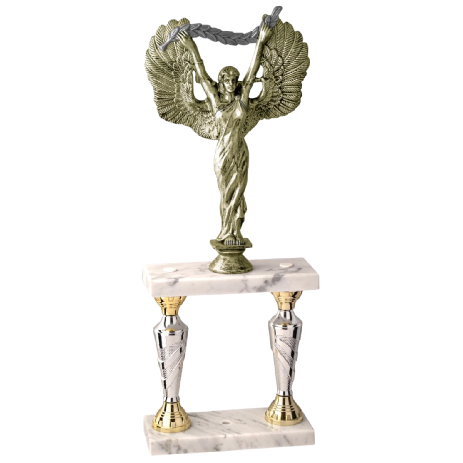 Coppa Trofeo Personalizzabile Grande a 2 Piani Varie Misure Calcio, Fantacalcio, Tennis, Padel, Basket Premiazioni Sportive ed Eventi con Targhetta Personalizzata cod 5.231