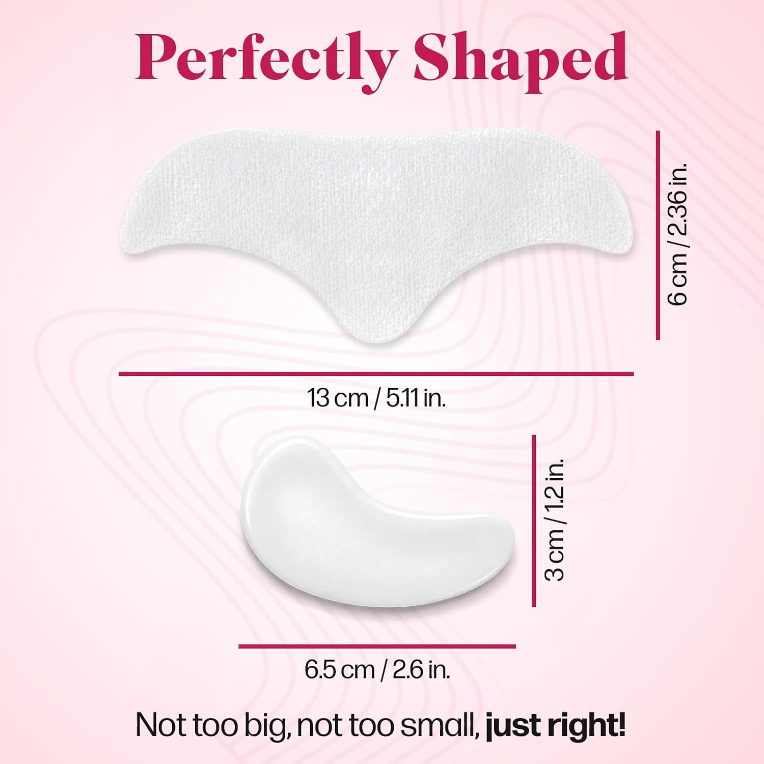 Forehead and Under Eye Patches, 30 Piece Set, Hyaluronic Acid, Collagen