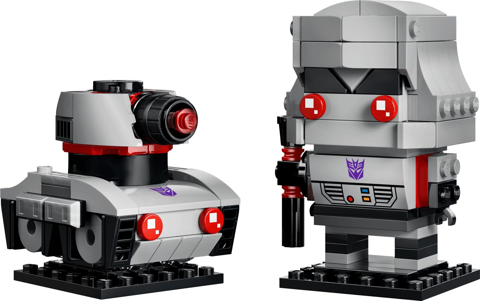 LEGO BrickHeadz 40924 Megatron Robot e Veicolo Transformers