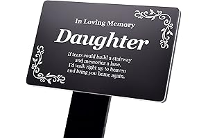 Daughter in Heaven Memorial Plaque Stake