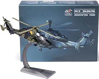 MOOKEENONE Alloy EC665 Helicopter Airplane Military Aircraft Model Aircraft Model 1:72 Model Simulation Science Exhibition Model