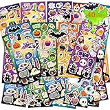 40 Sheets Cute Halloween Stickers, 800+ Stickers, Halloween Crafts & Games for Kids, Great for Decoration