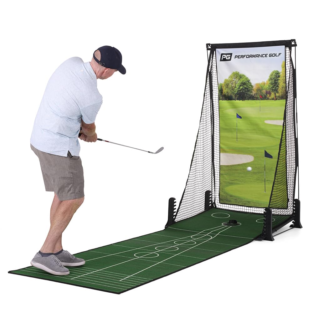 Picture Perfect Chip & Putt | ‘Gamified’ Short Game Practice | Combines Interactive Digital Training with Real-Life Shot Simulation