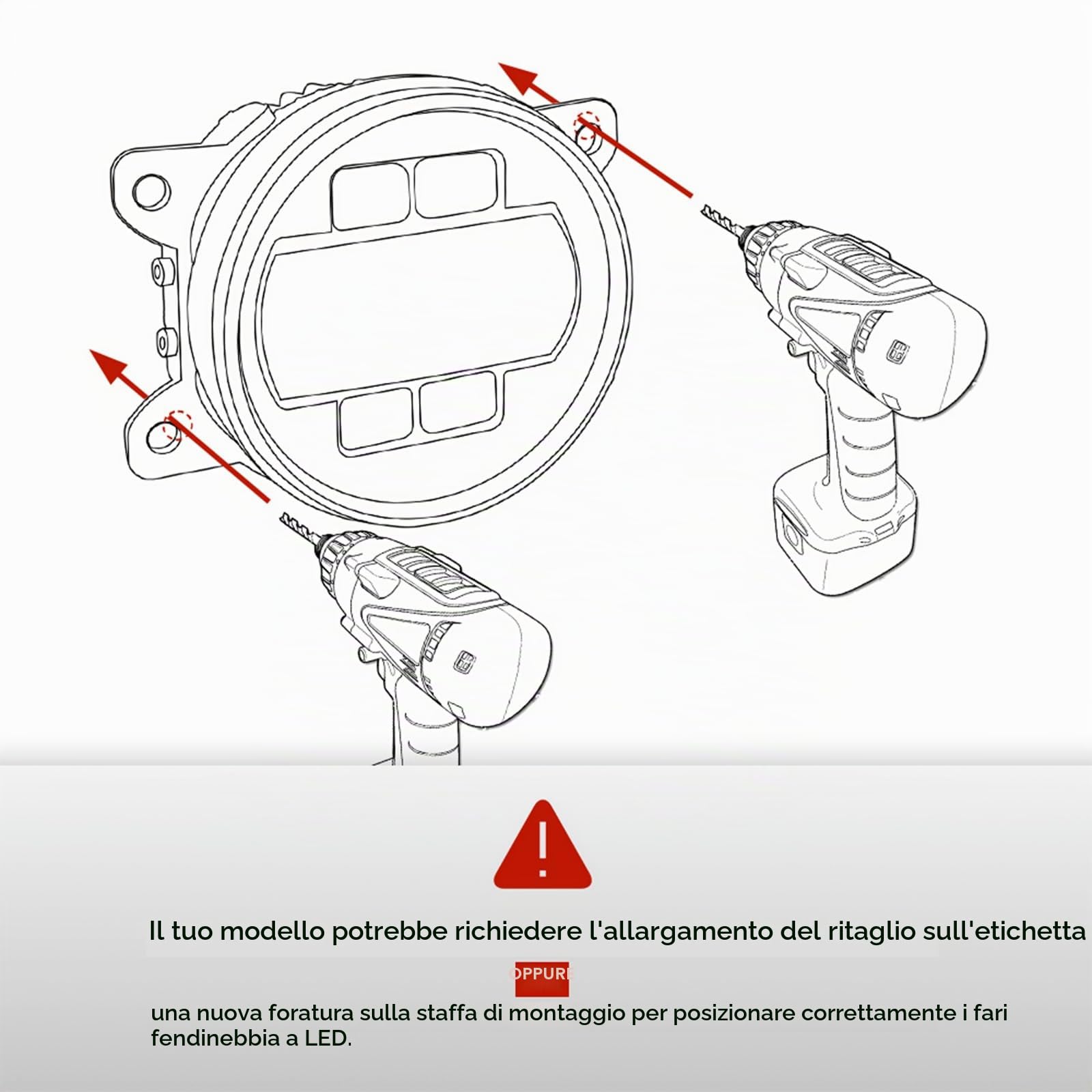 Fendinebbia a LED con gruppo luci di direzione DRL per A.lfa Romeo 156 159 Brera Stelvio, 2002-2006 F.iat Ducato paraurti anteriore fendinebbia (lente trasparente)