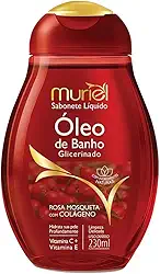 Sabonete Líquido Óleo De Banho Rosa Mosqueta Com Cólageno 230ml.