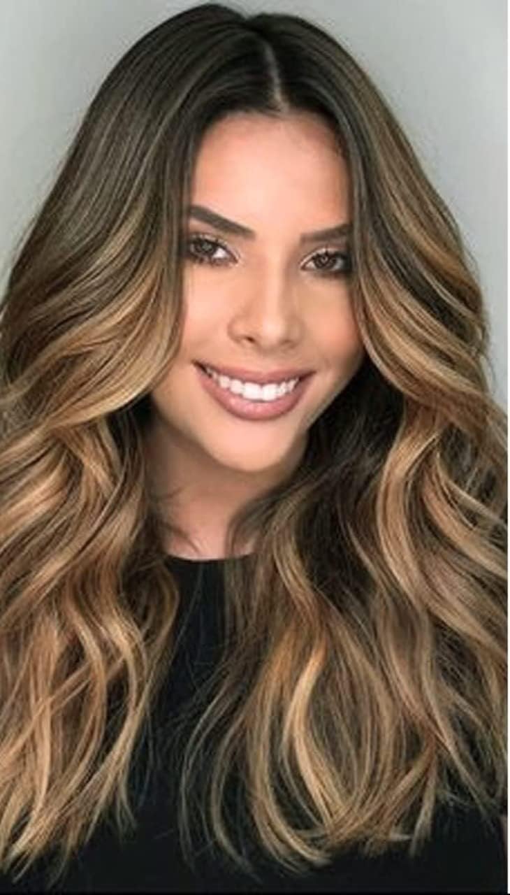 Fiber Heat Resistant Wig With Bangs for Women Natural Looking Full Wigs for Daily Party Cosplay,Curl,Bodywave, Straight, long, Short (Brown Mix)