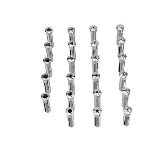 Miniatura 19 de HHIP 3900-0010 Juego de pinzas R8 de 7 piezas, 1/8-3/4" x 8ths Plus 3/16