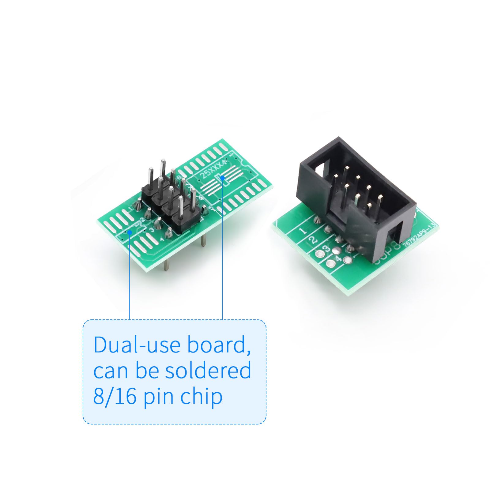 SOIC8 SOP8 Flash Chip IC CH341A programmatore USB per EEPROM, programmatore USB BIOS + clip SOP8 + adattatore SOIC8