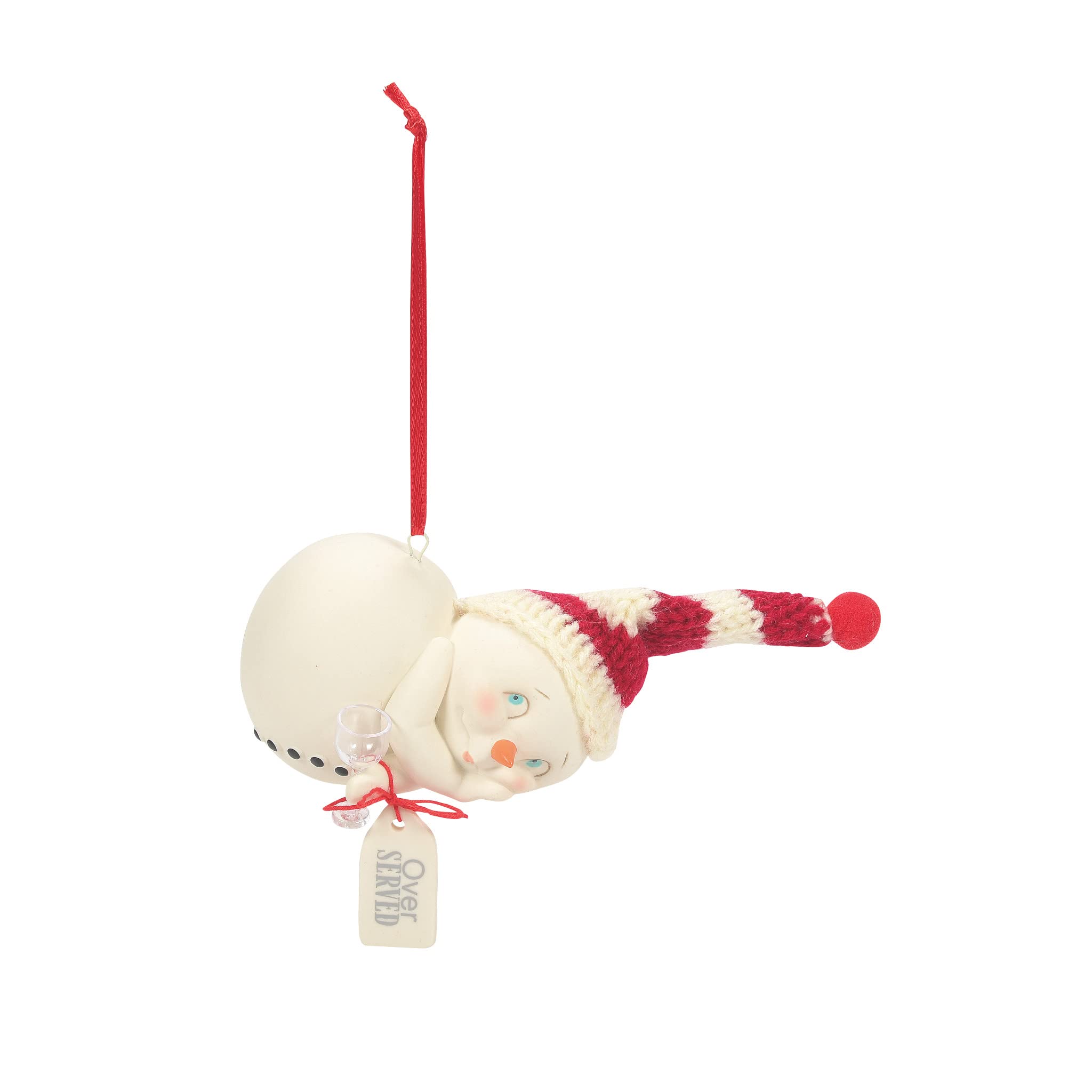 Department 56Snowpinions Over Served Hanging Ornament, 2.09 Inch, Multicolor