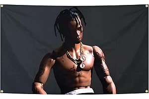 Travis Scotts Rodeo Album Artwork Tapestry, Premium Decorative Wall Art for Bedroom and Dorm