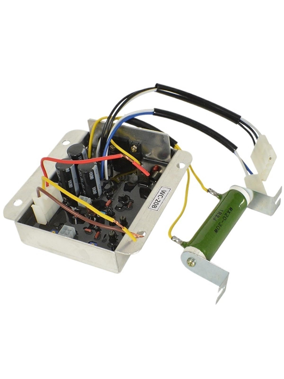 1 szt. Panel regulatora napięcia WC-20B generator automatyczny regulator napięcia WC-10E stabilizator napięcia wzbudzenia WC-10B(WC-20B)