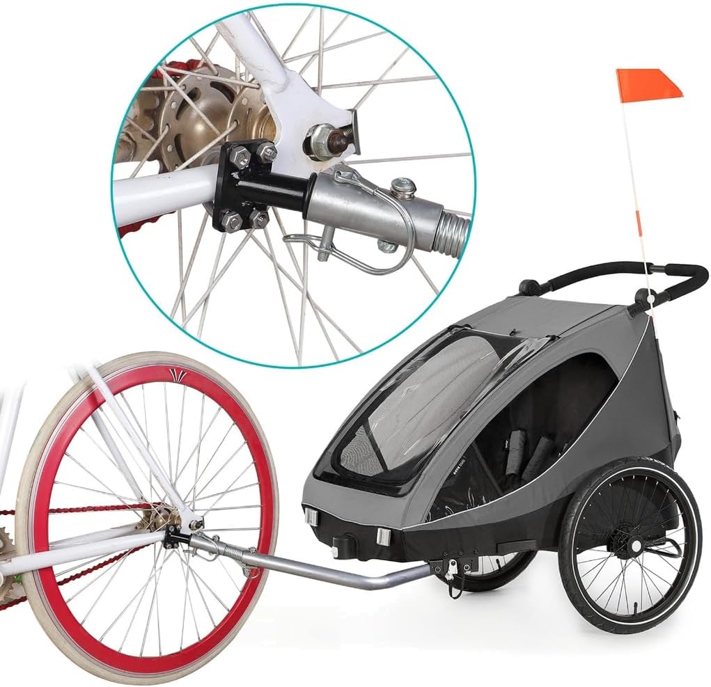 Bicycles Trailer Hitches Mount Adapters Portable Bike Trailer Hitches Connector Replacement Bicycles Trailer Coupler