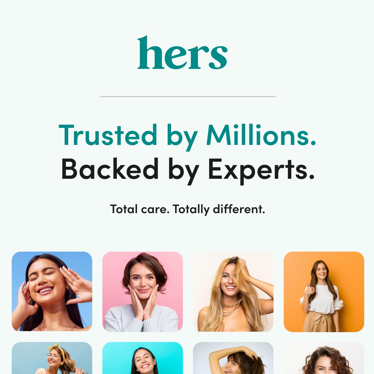 hers Full Volume Conditioner with Argan Oil & Biotin, 6.4 Fl Oz, 2 Pack