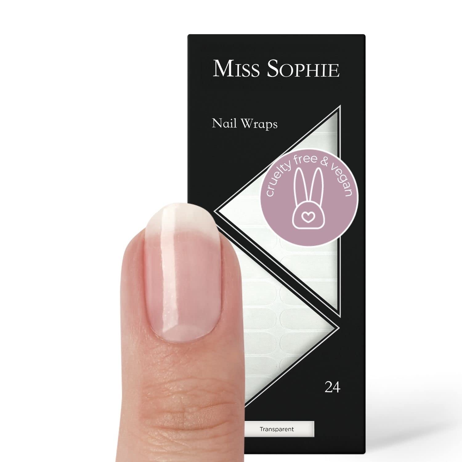 Miss Sophie Nail Wraps - 24 Ultra-Thin-self-Adhesive Long-Lasting Nail Wraps