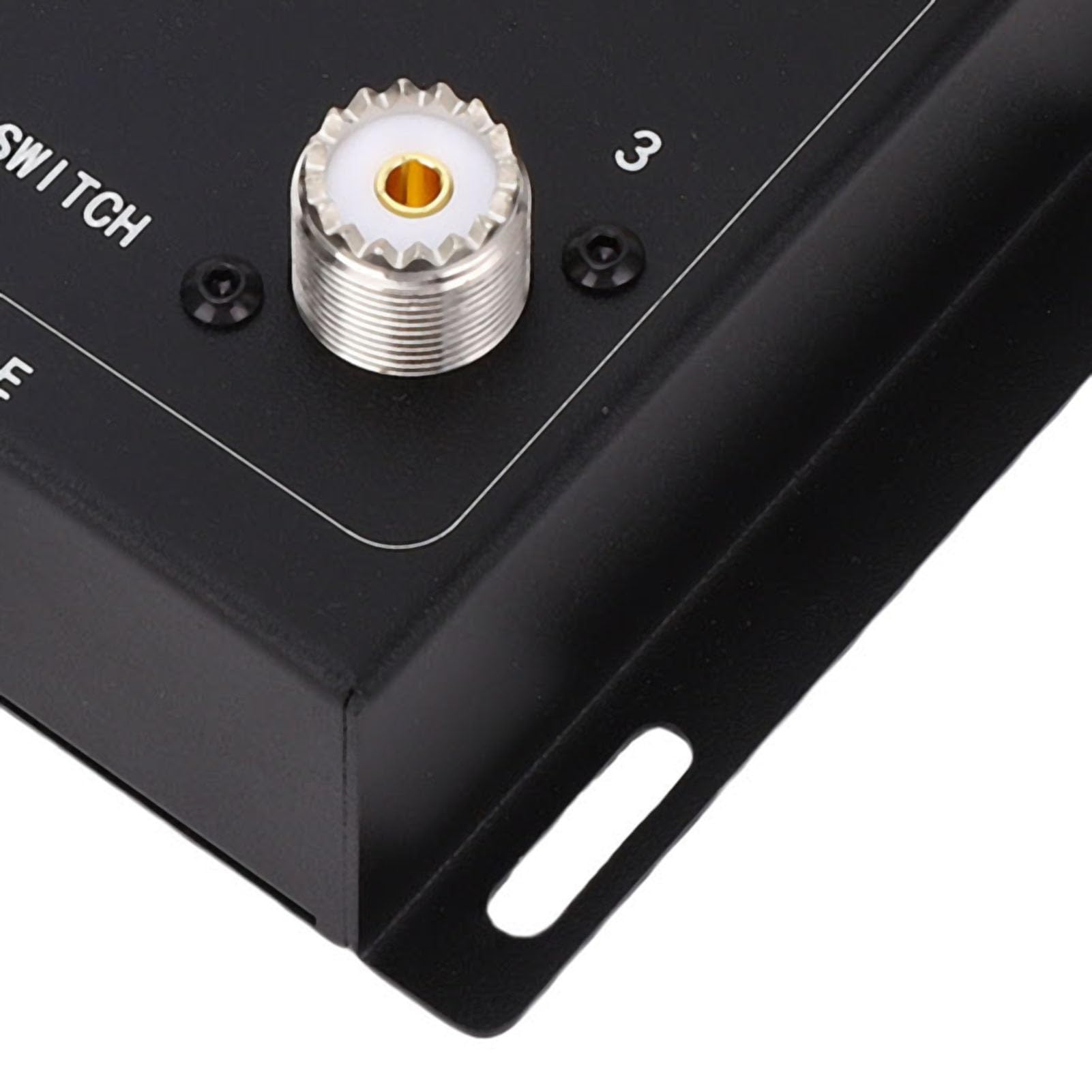 FTVOGUE Interruptor de Antena de 4 Vías, Tecnología de Baja Pérdida, Potencia de 500 W para Radioaficionado, Conmutación Remota de Antena en Lugares Difíciles