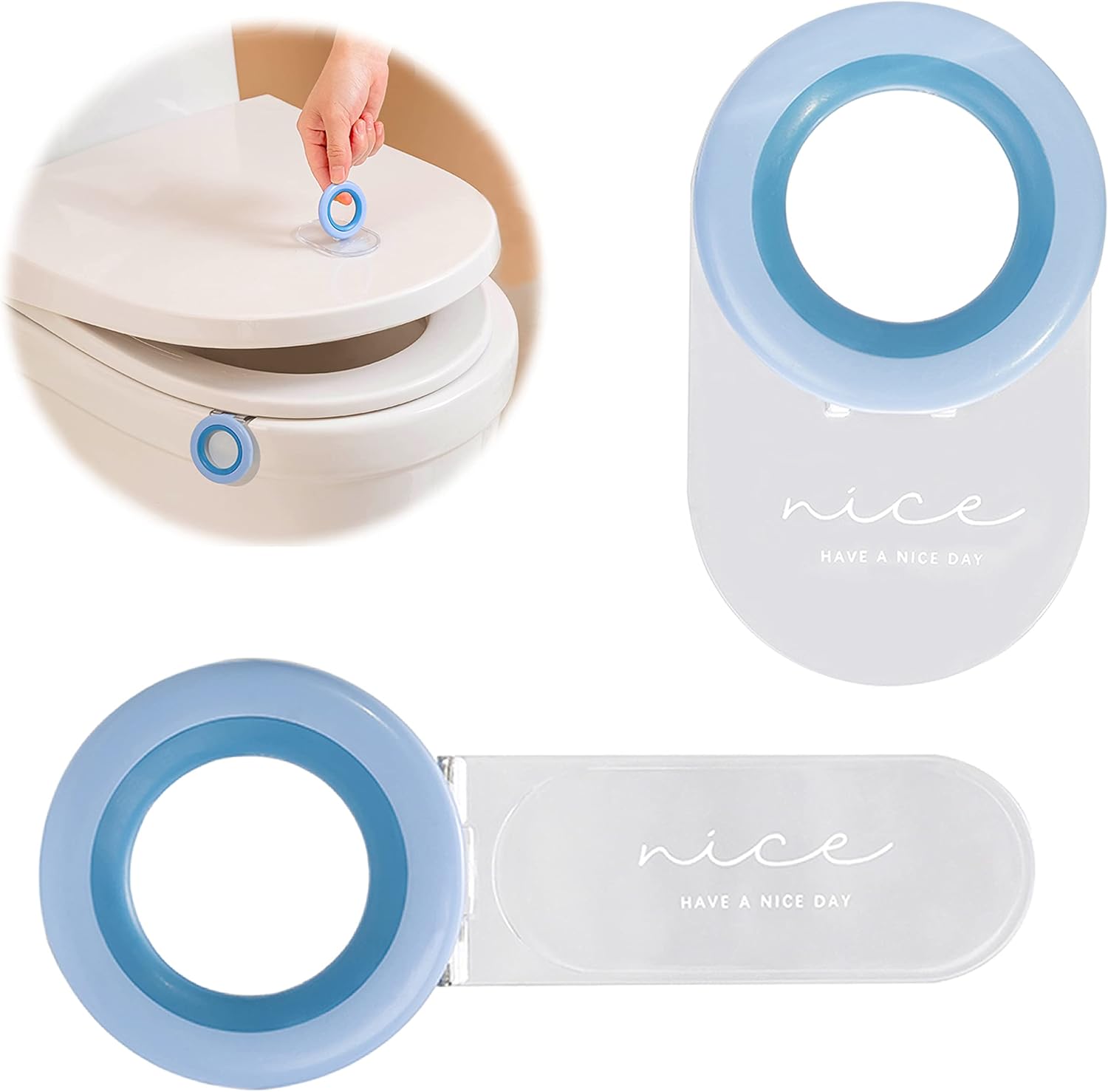 Buy Toilet Seat Lifter, Toilet Seat Handle,Toilet Cover Lid Handle,Seat