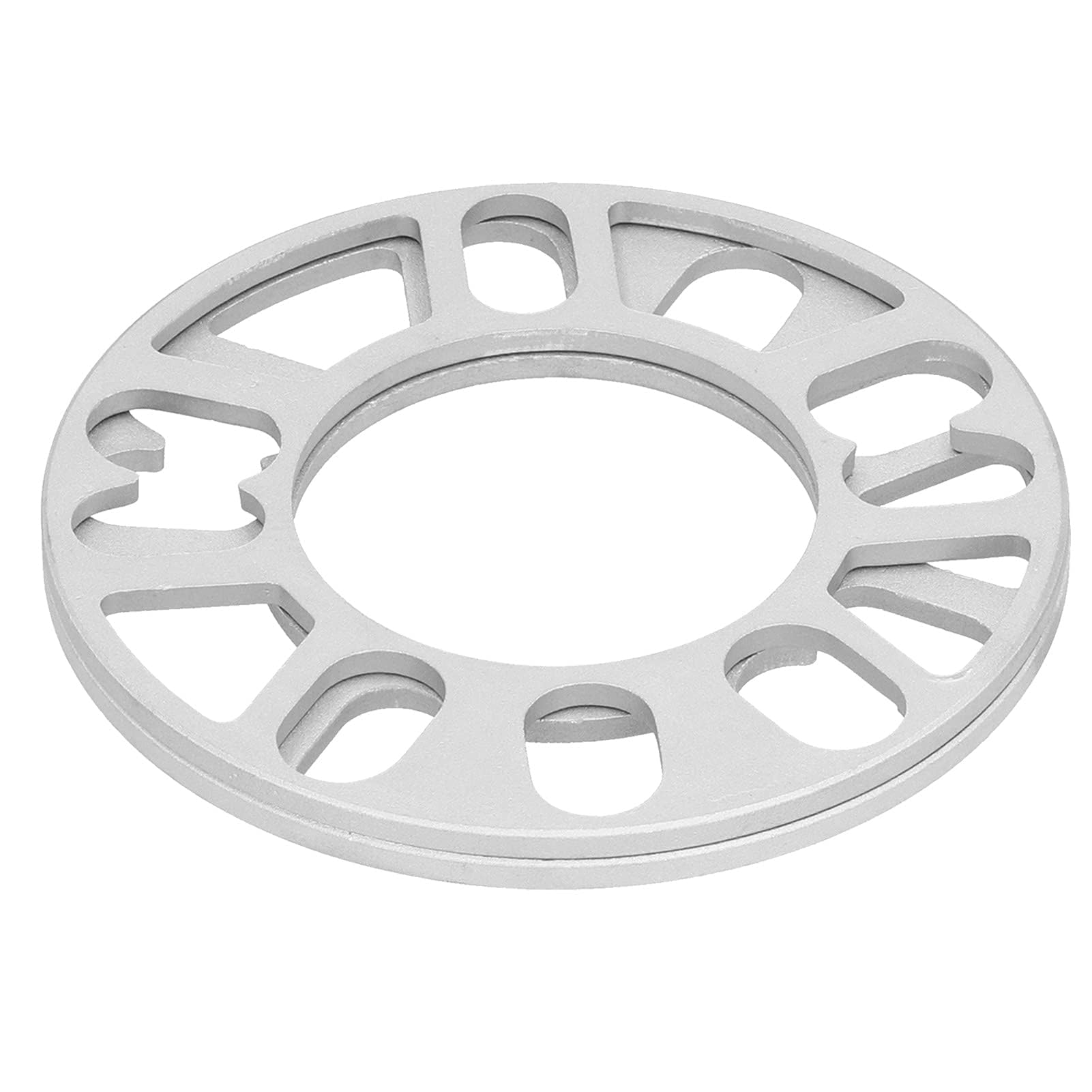 Distanziali Ruota, Spessori Universali in Alluminio da 5 mm Distanziatore Hubcentric per Ruota con Perno 4/5 ID 3,1 Pollici Diametro Esterno 5,9 Pollici (4 Pezzi)