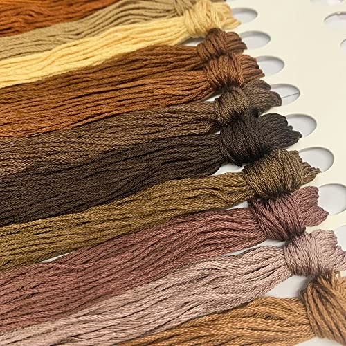 Image of Moohue DIY Counted Stamped Cross Stitch Kits for Adults 14 Count Cross Stitch Patterns Printed Cross Stitch Kits for Adults (Charming Woman)