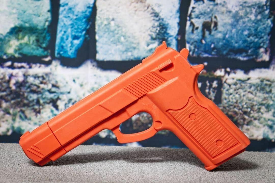 Snake Eye Tactical Rubber Training Gun, Orange