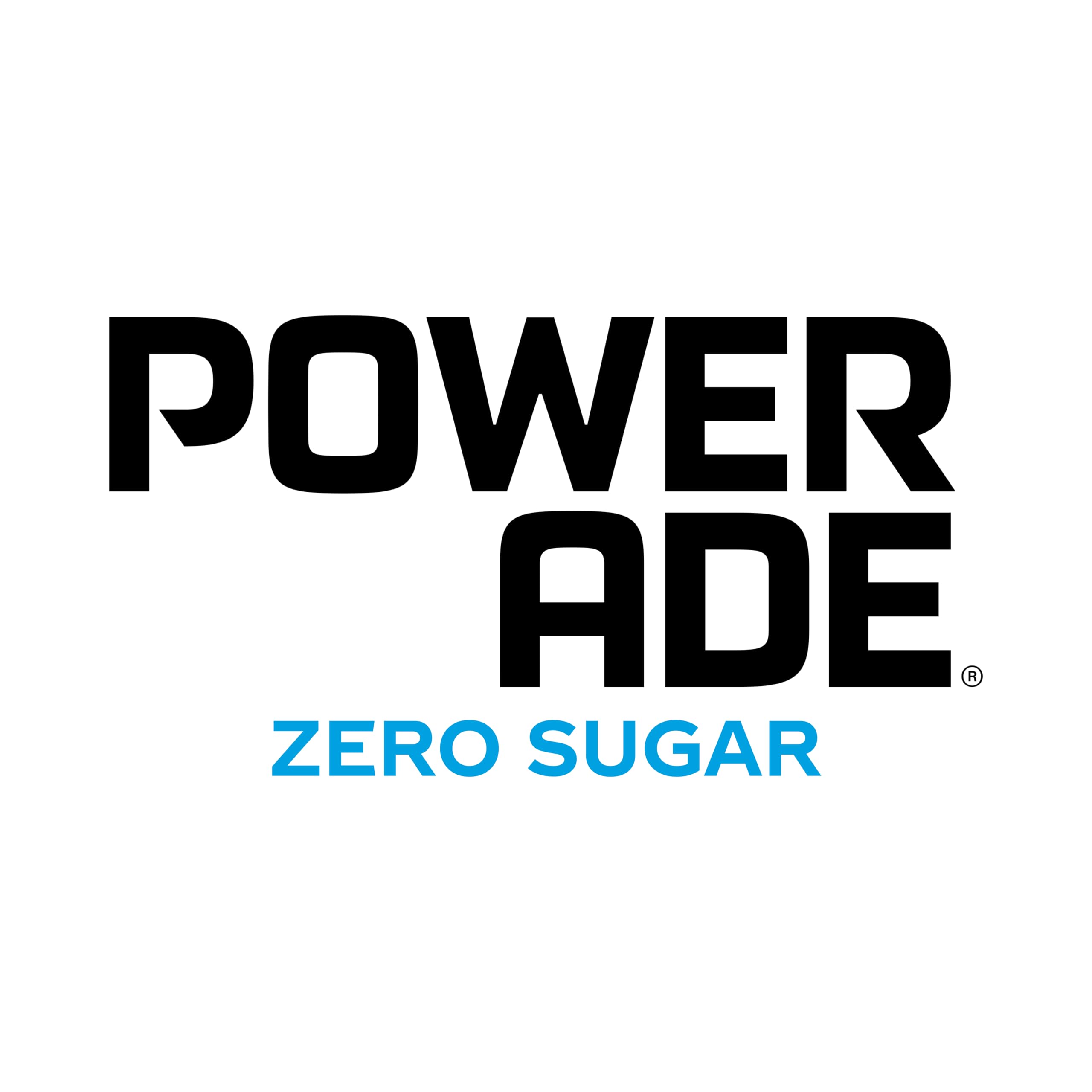 Powerade ION4 Mountain Blast Zero Sugar Lot de 12 bouteilles de boissons sportives 600 ml