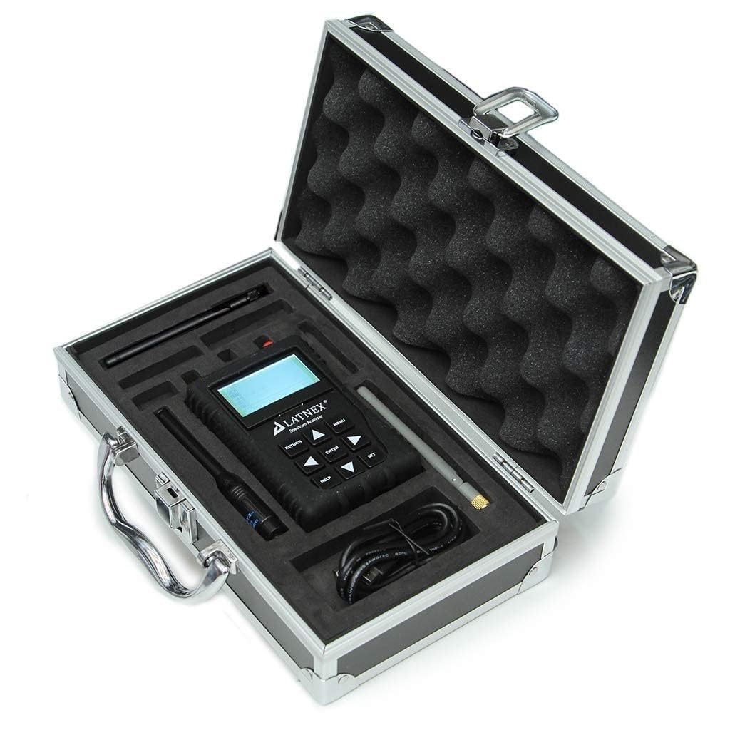 SPA-7G Spektrumanalysator und RF Explorer 7G Kombibänder – Handheld Frequenzanalysator für Amateurfunk, drahtlose Geräte, WLAN, Audioingenieure