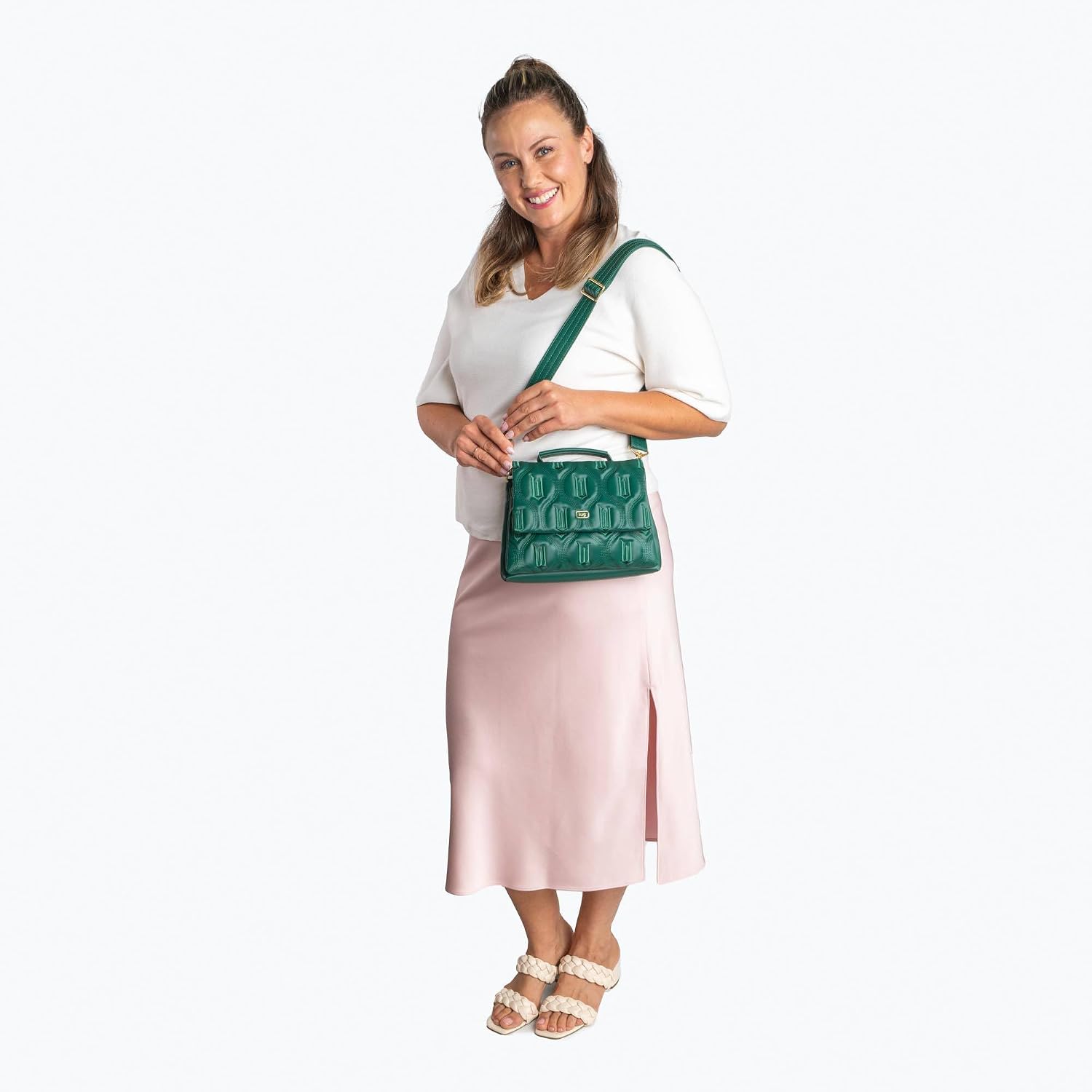 Lug Wicked x Plié Satin Luxe VL Crossbody Bag
