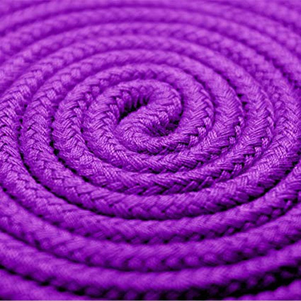 Soft Cotton Rope-32 feet 10m Multi-Function Natural Durable Long Rope(2 Pack of Purple)