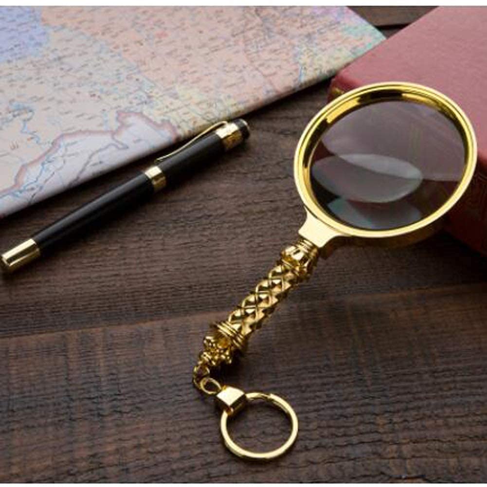 Magnifyiglasses Lenti di ingrandimento Readimagnifier Lente di ingrandimento Portatile Portatile Magnifyiglass 10X ad Alta Definizione Magnifyiglass/D/50Mm