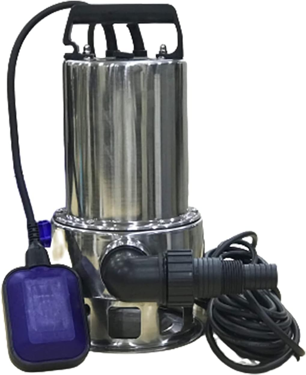Aegon ASP750-SS 1 HP Pure Copper Submersible Sewage Pump/Water Drain Pump, 750W with IPX Float Switch โ Ideal for Unblocks, Drainage & Sewer Pump Station