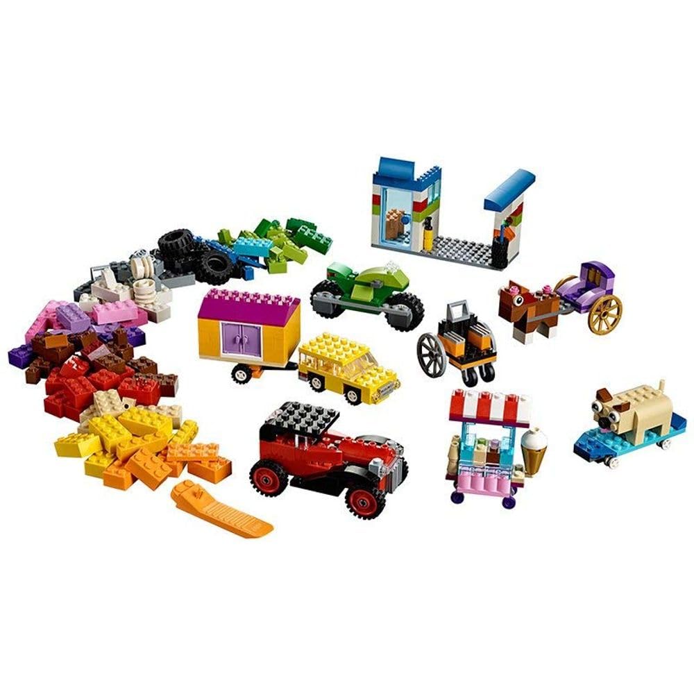 Amazon.com: alfea Bricks On A Roll 10715 -Toyset for Kids 4+ Years
