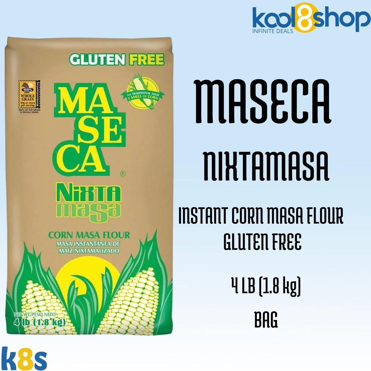 Amazon.com : Maseca Nixtamasa Instant Corn Masa Flour Gluten Free