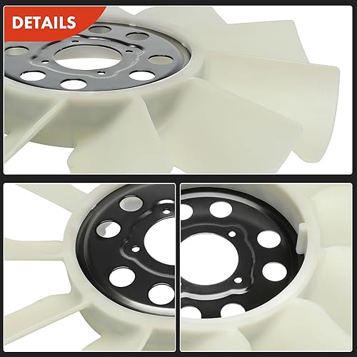 Miniatura 7 de A-Premium Cuchilla del ventilador de refrigeración del radiador del motor compatible con Ford Explorer 1998-2001, Explorer Sport 2001-2002, Explorer