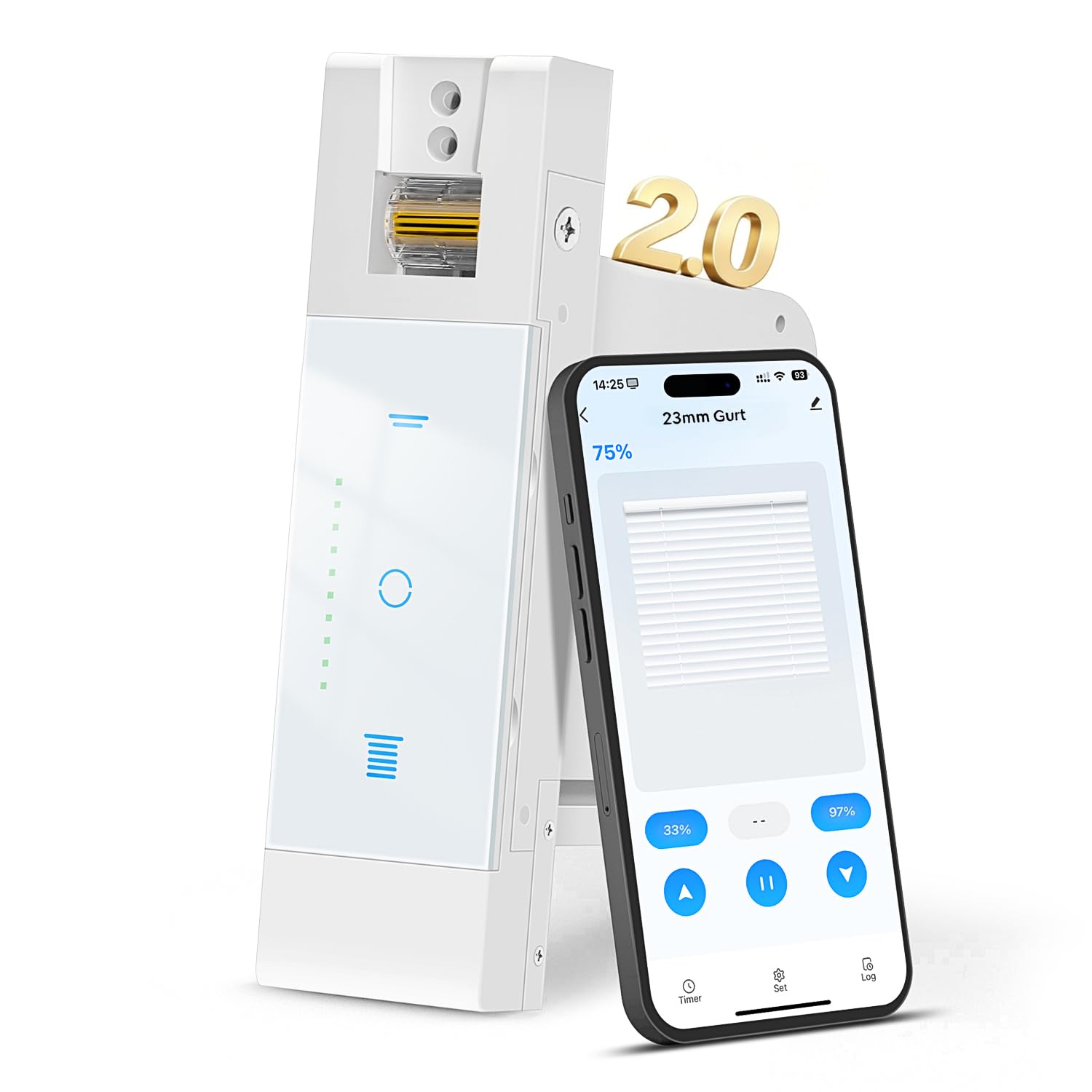 SMARTERCURRY Gen2.0 - Enrollador de correa eléctrico (45 kg)