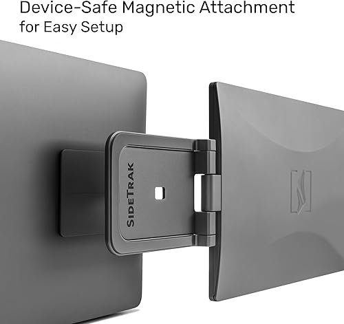 Miniatura 4 de SideTrak Monitor portátil giratorio de 14 pulgadas para laptop, extensor de pantalla de laptop con bisagra giratoria patentada, monitor de viaje