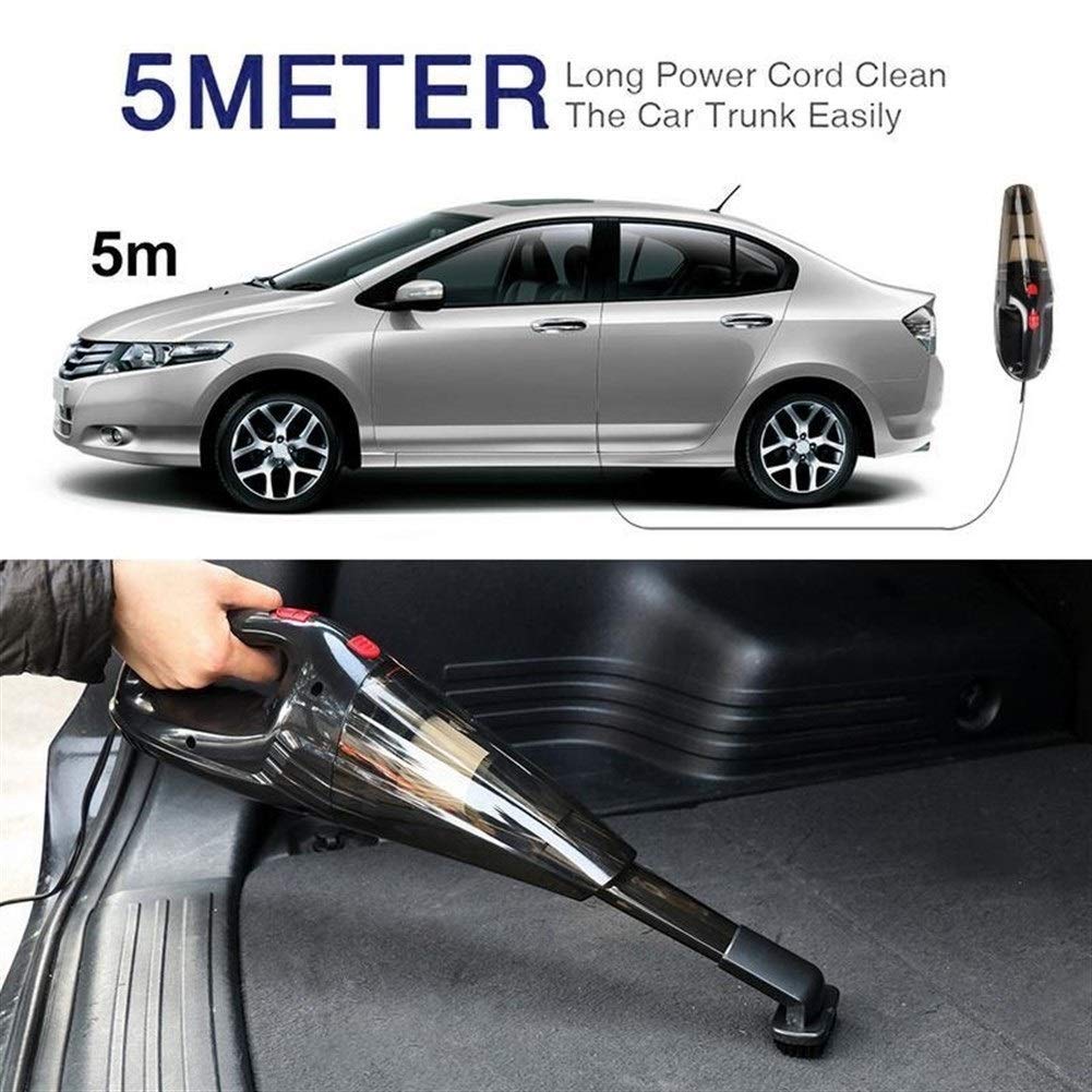 Aspiradoras inalámbricas Strong r Aspiradora para automóvil Aspiradora para vehículo con Bolso Aspiradora portátil para automóvil húmedo/seco Aspiradora portátil para automóvil de 12V