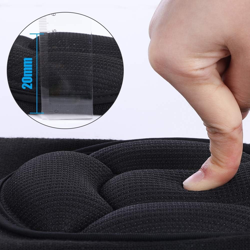 Soudittur 2 Rodilleras Deportiva Transpirable y Antideslizante para Hombre y Mujer, Ajustable Soporte de Rodilla Compresion para Trabajo, Crossfit, Voleibol, Entrenamiento, Baloncesto, MTB