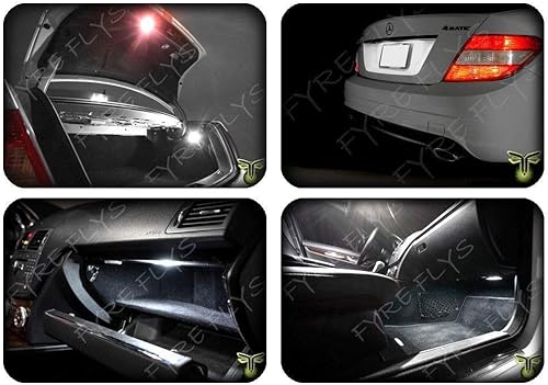 Miniatura 7 de Fyre Flys 6 luces interiores LED blancas para Honda Civic 2016 2017 2018 2019 2020 2021 Honda Civic Super Bright 6000K 3014 Series SMD Kit de