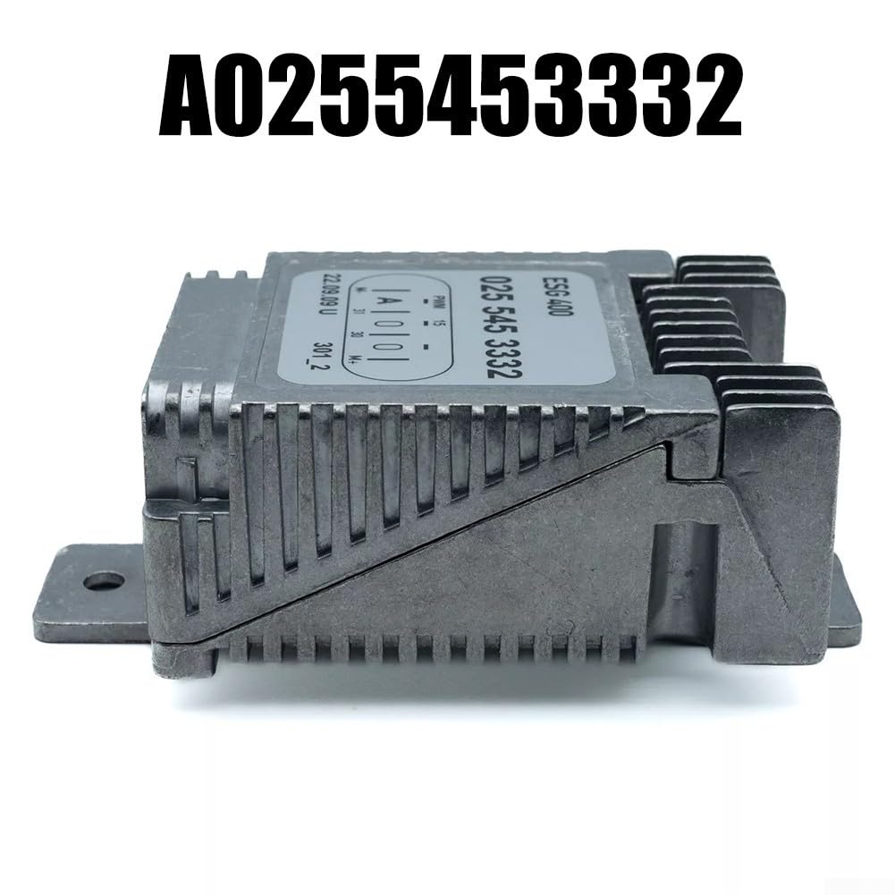 Feegow Contrôle du ventilateur automobile pour Mercedes pour W202 pour W210 pour C208 pour A208 Module de contrôle de ventilateur de voiture, installation facile du contrôleur de température du moteur