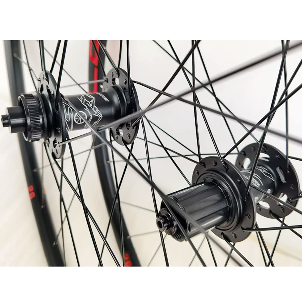 Ruota Anteriore Wheel Master 27.5" Disco Blocco Centrale Asse Passante 15mm MTB
