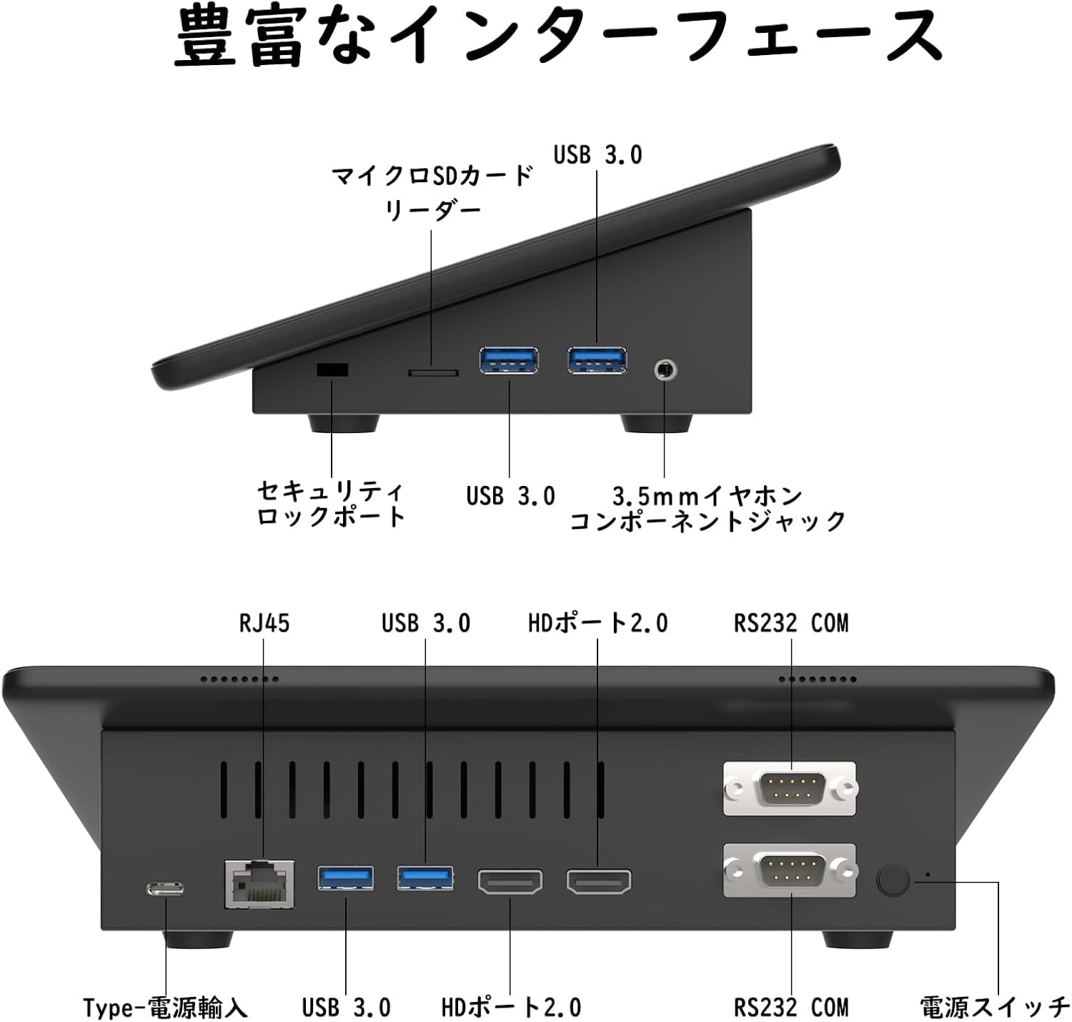 Amazon.co.jp: HigolePC ミニPC 10.1型 Windows 11 Pro Mini PC 