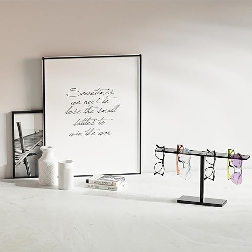 Miniatura 2 de Soporte organizador de lentes de sol, soporte acrílico para lentes de sol con 14 ranuras, elegante estante para lentes de sol, soporte de exhibición