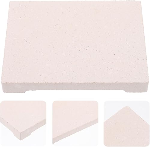 Miniatura 3 de EXCEART Ladrillo refractario Joyería Bloque de soldadura Tablero de fusión Tablero de soldadura de panal Panel de soldadura de cerámica Tableros de