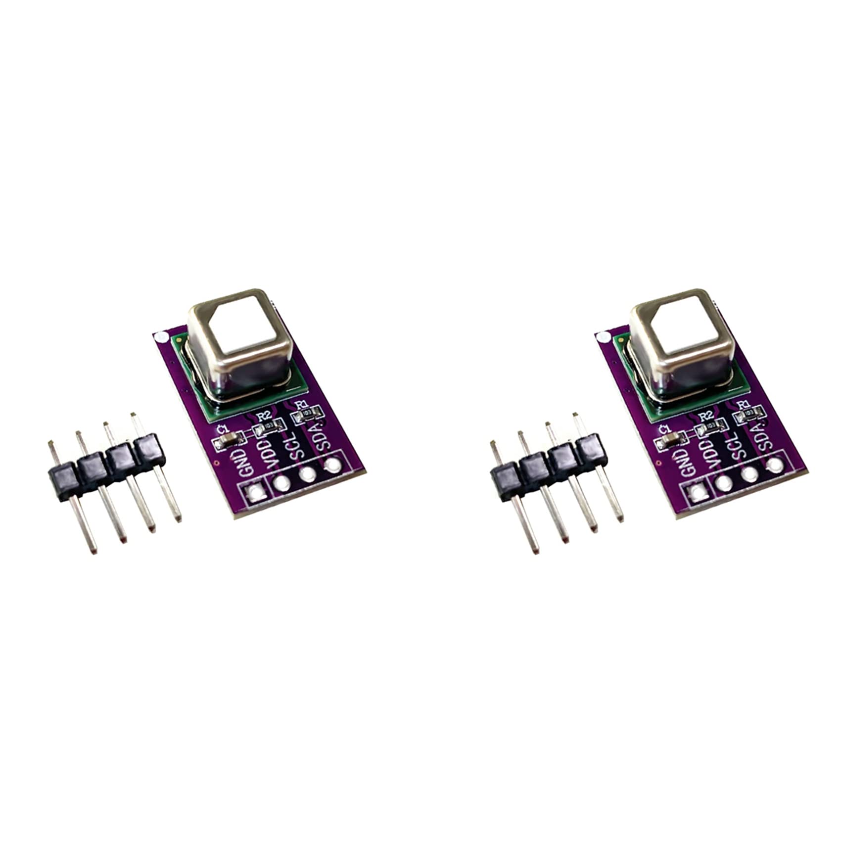 Jnchdghwa 2X SCD40 Gas Sensor Module Detects CO2 Carbon Dioxide Temperature and Humidity 2 in 1 Sensor