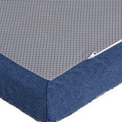 KULME Large Dog Bed for Large Dog, Cat Bed, Washable & Waterproof Cover, Anti Slip, Gel Memory Foam Dog Bed Mat, Dog… - Image 6