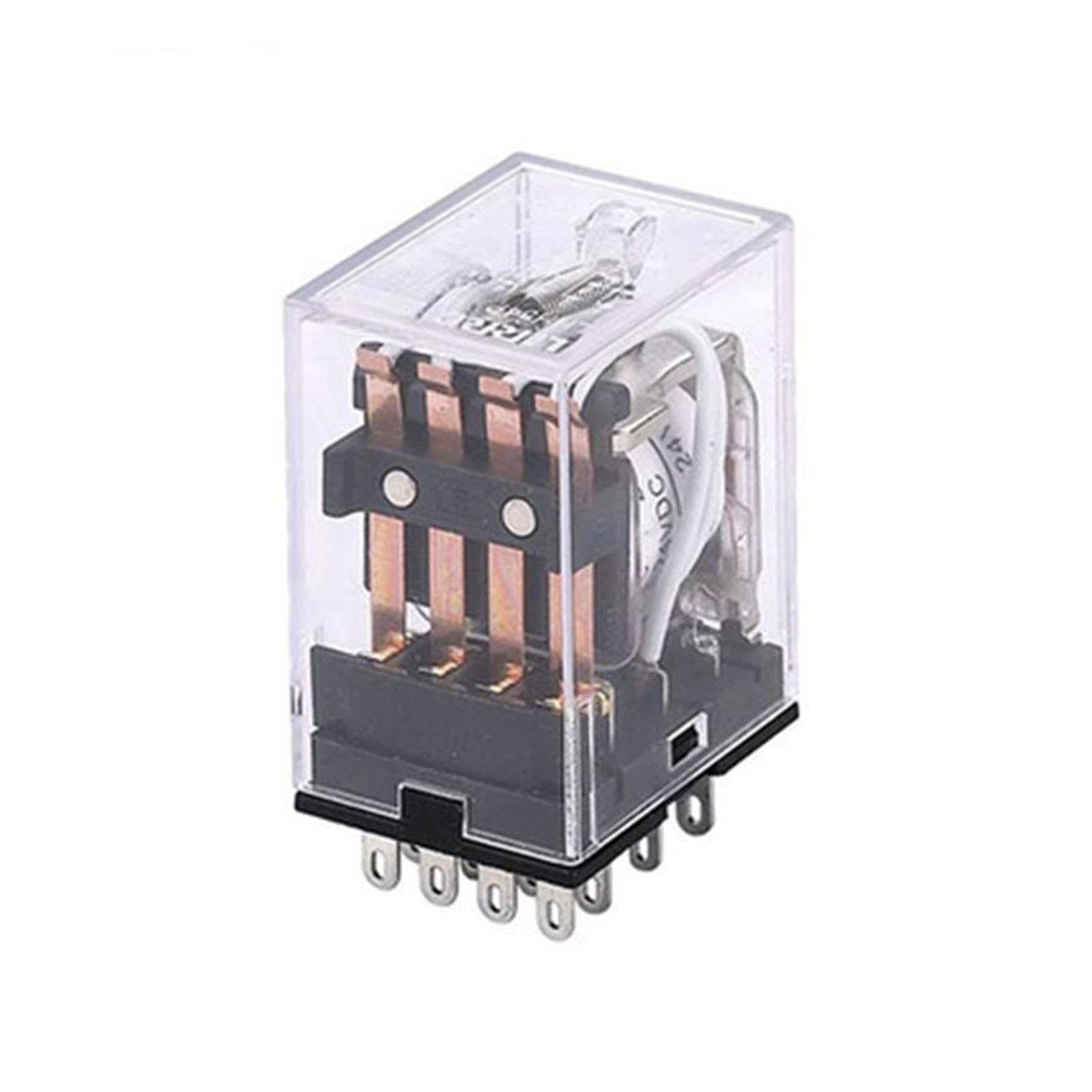 HH54P 小型リレー 12V 24V 220VMY4NJ JZX-22F 14 フィート(With socket,AC220V) uxcell HH54P AC 110V Coil 4P4T 14 Pin Electromagnetic Power Relay with Red  LED Socket : Amazon.in: Industrial & Scientific