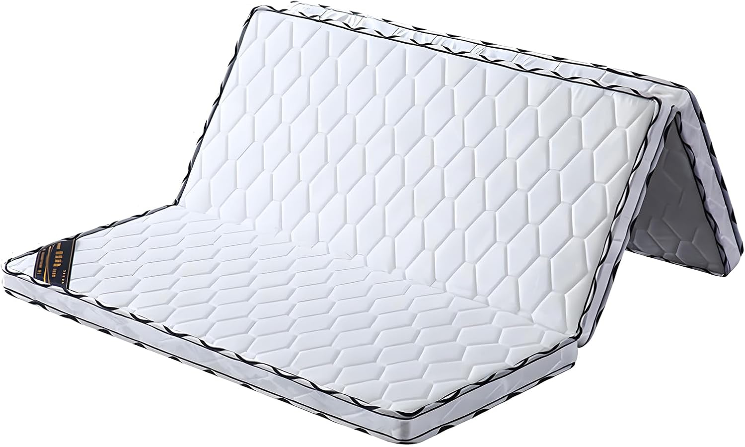 Enchantia 3.2in Coir Mattress, Natural 3E Coconut Firm Mattress Contains 6cm Coconut Palm Inner Core, Moderately Soft and Hard, Seamless Foldable Queen Mattress