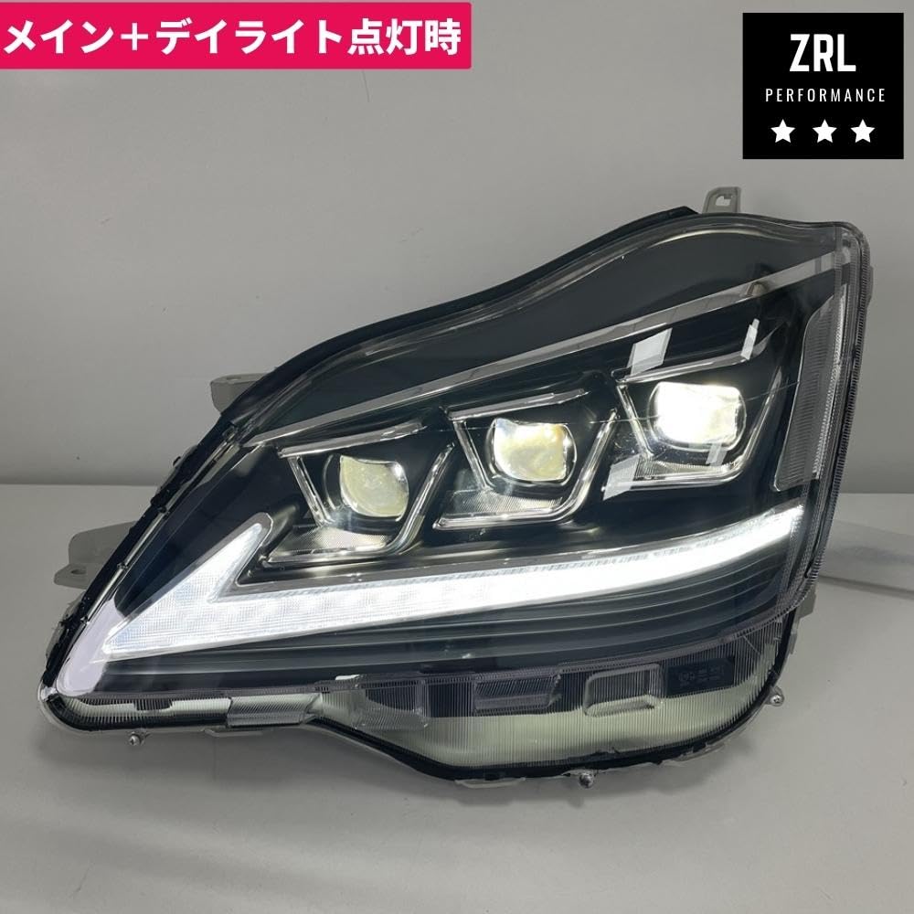 Amazon | 18系クラウン 社外 LEDヘッドライトユニット 3眼 レクサス 