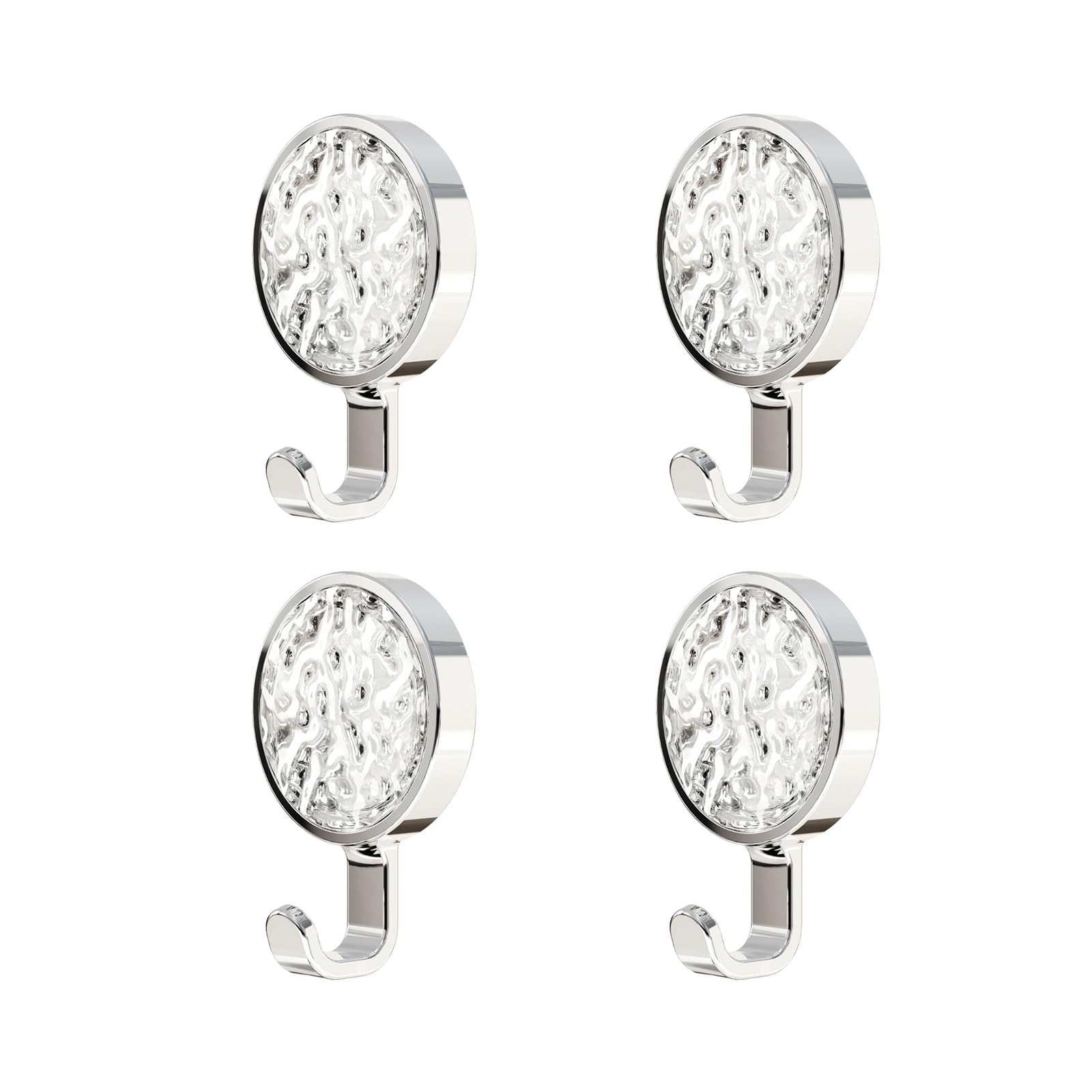 Tsophreniq 4pcs Practical Hanging Hooks for Bathroom Kitchen Bedroom Wall Hooks for Hanging Essential Portable Adhesive Kitchen Wall