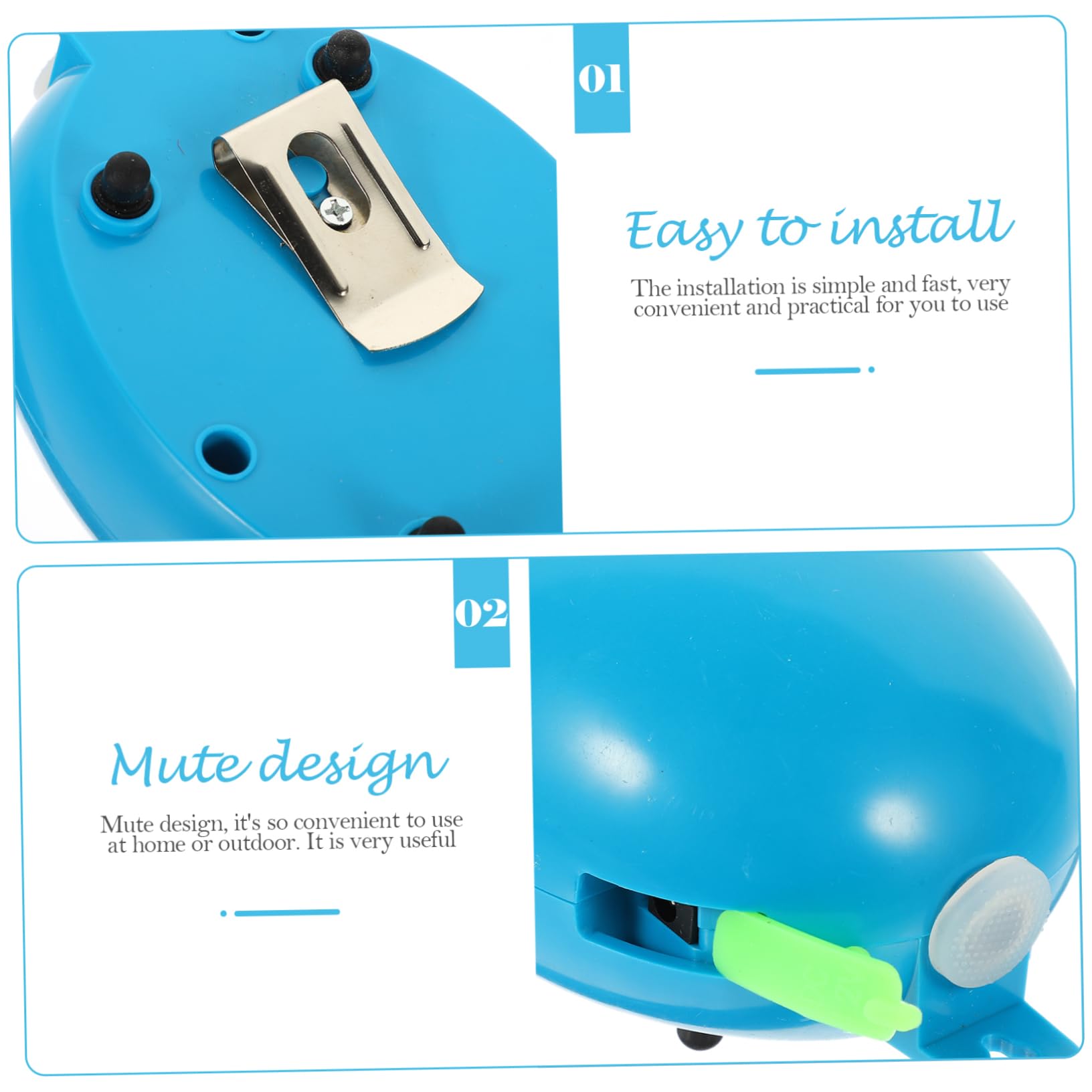 Bomba de oxigeno para pecera Suministro pecera Accesorios ambientador Bomba de Aire Piscina característica Tanque de Peces Suministro de Pesca Abdominales Blue